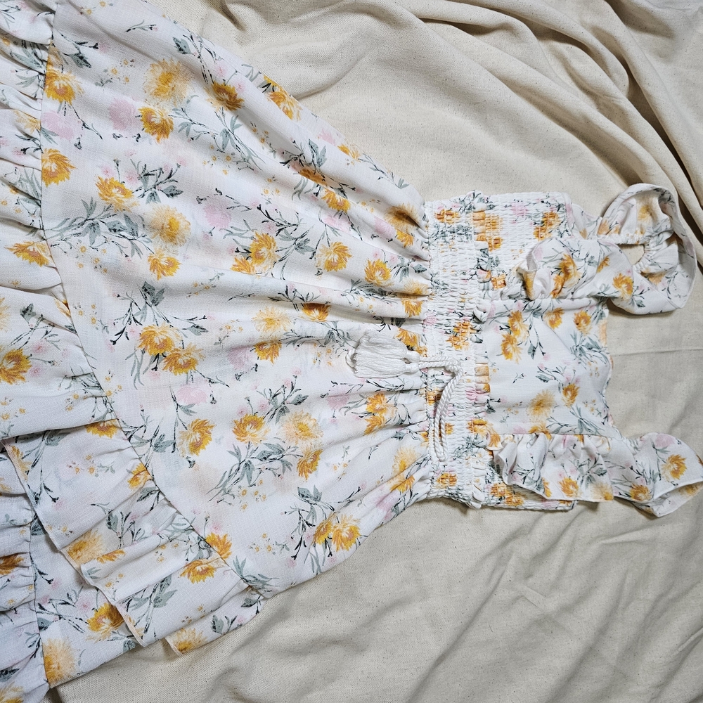 Floral Ruffle Sundress - Picture 4 of 6